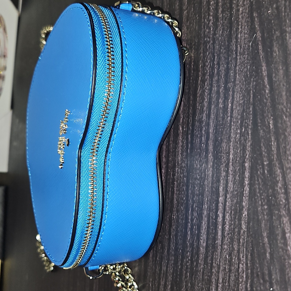 Kate Spade Nwot Love Shack Mini Heart Crossbody Bag - Picture 9 of 12